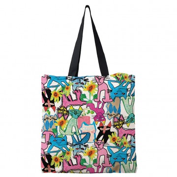 Tote Bag | Bayley Arts | Louise All Over Cats